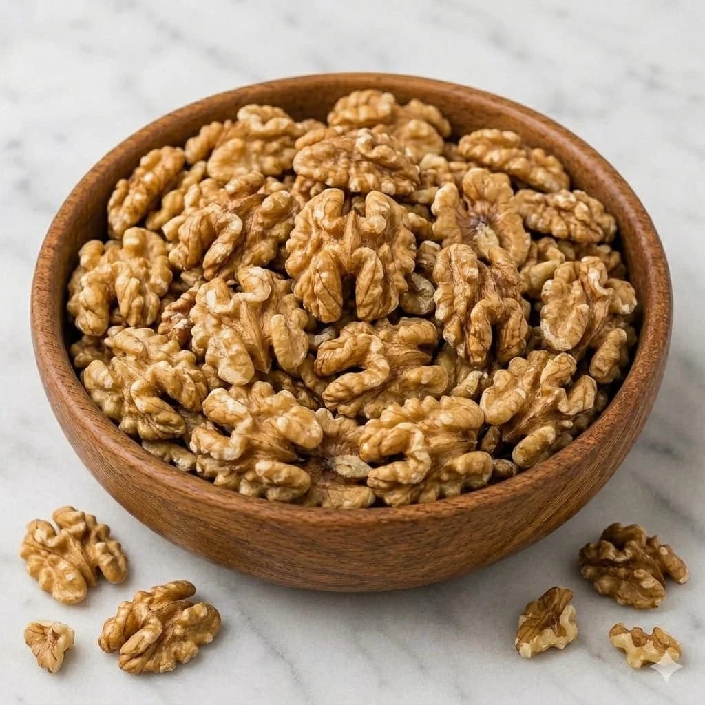 Lotus Mart 100% Natural Deluxe Kashmiri Walnut Kernels 500g